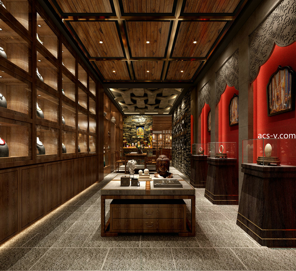 专业藏式餐厅设计师用藏餐馆效果图解析藏式餐厅装饰设计的特征